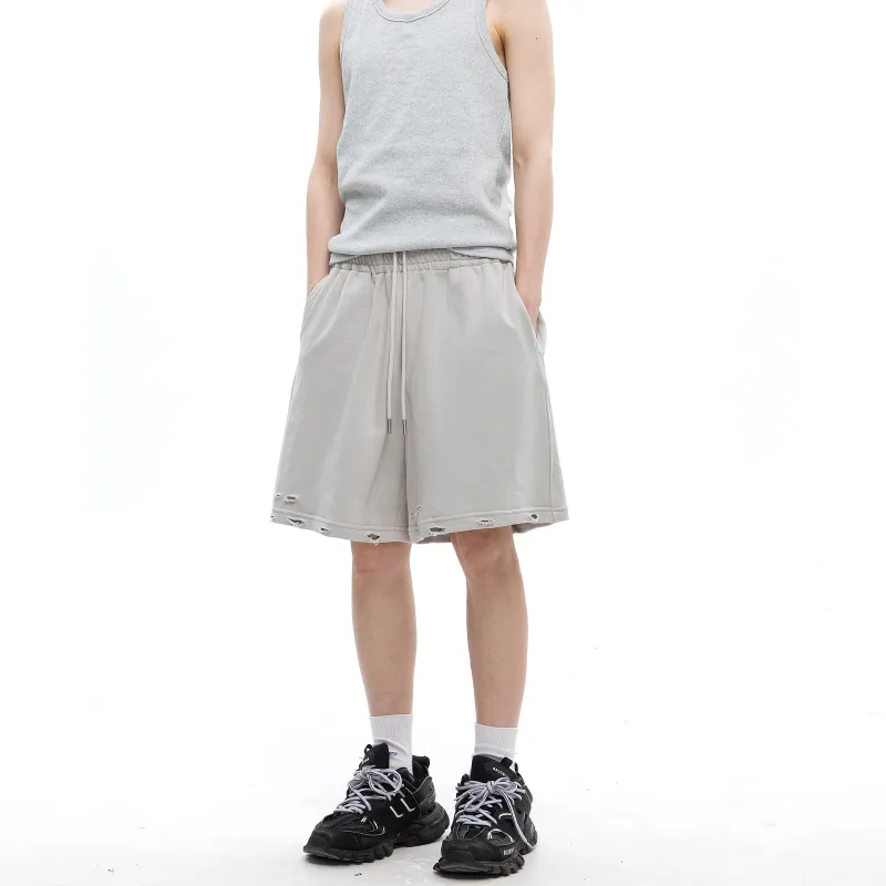 TIRED Casual Shorts Unisex-9