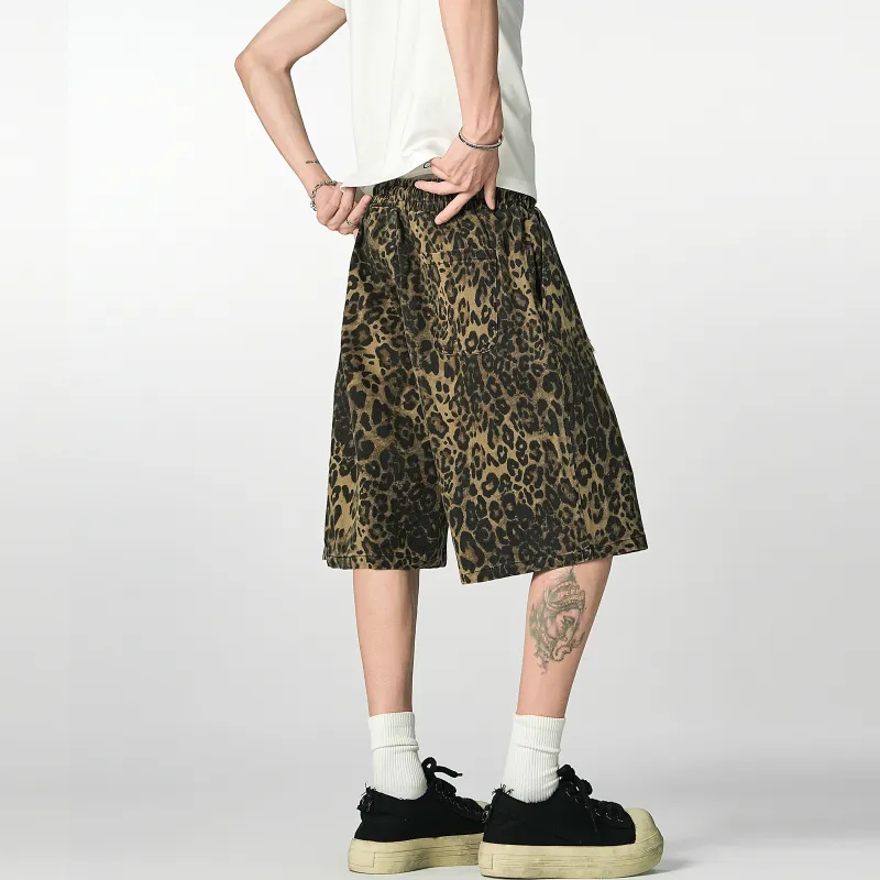 TIRED Casual Shorts Unisex Army Green-6