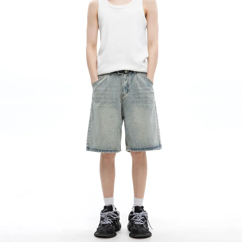 TIRED Denim Shorts Unisex-8