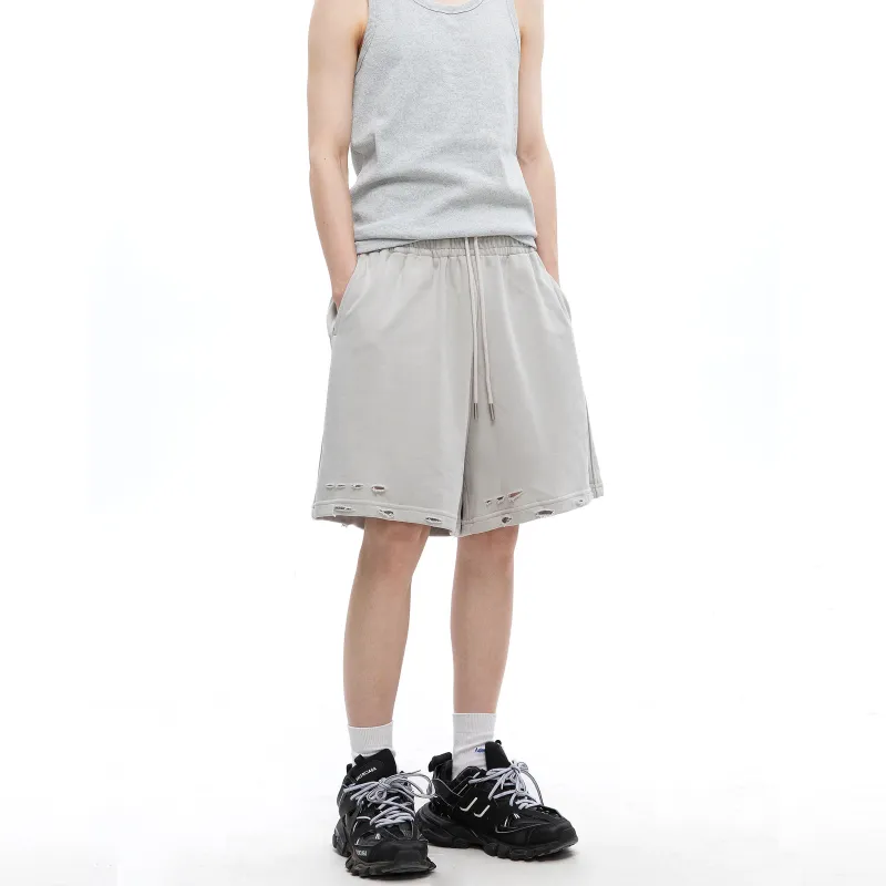 TIRED Casual Shorts Unisex-10