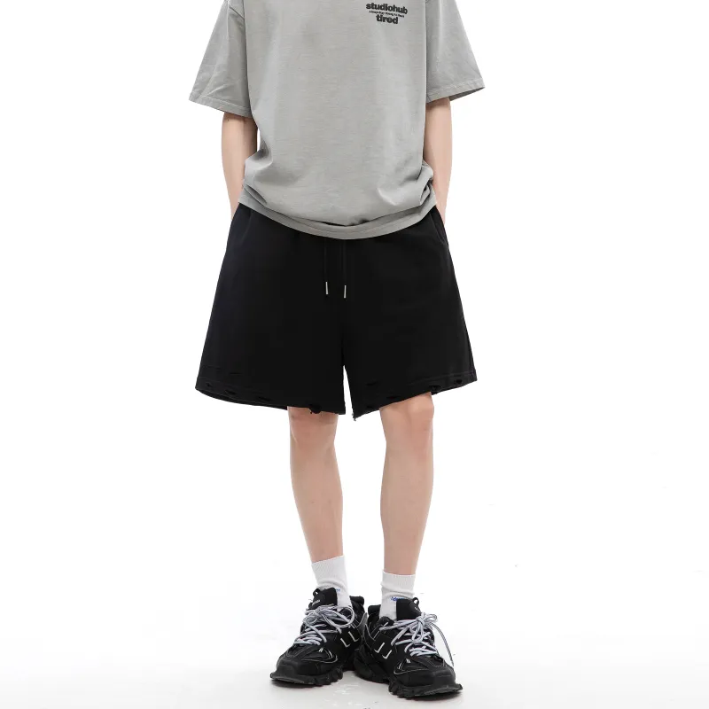 TIRED Casual Shorts Unisex-15