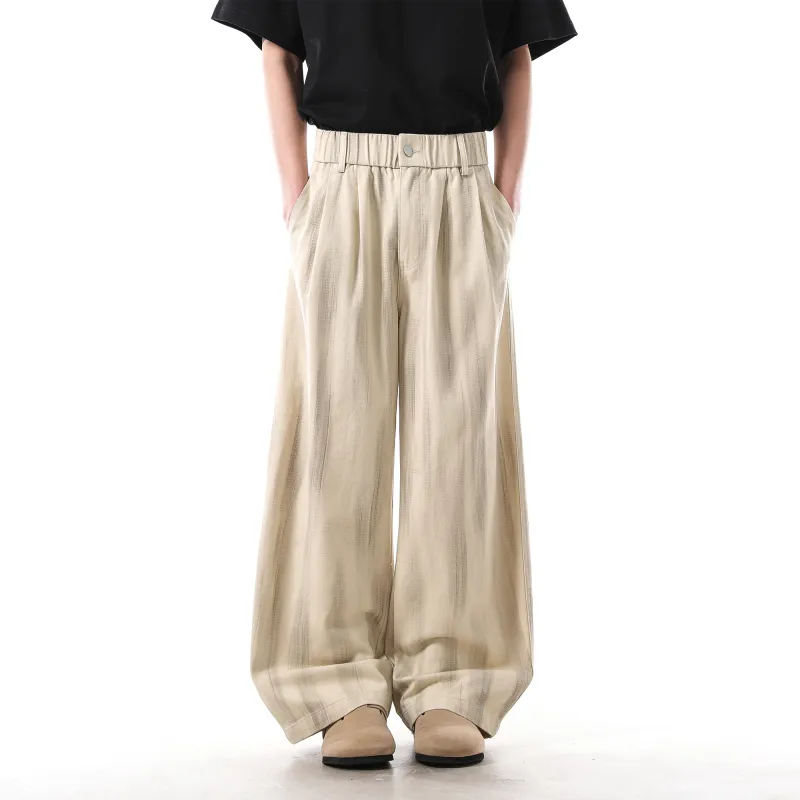 TIRED Casual Pants Unisex Khaki-7