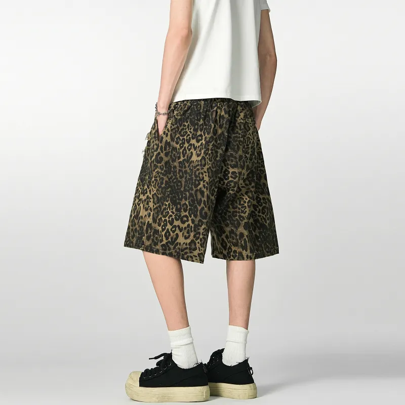 TIRED Casual Shorts Unisex Army Green-5