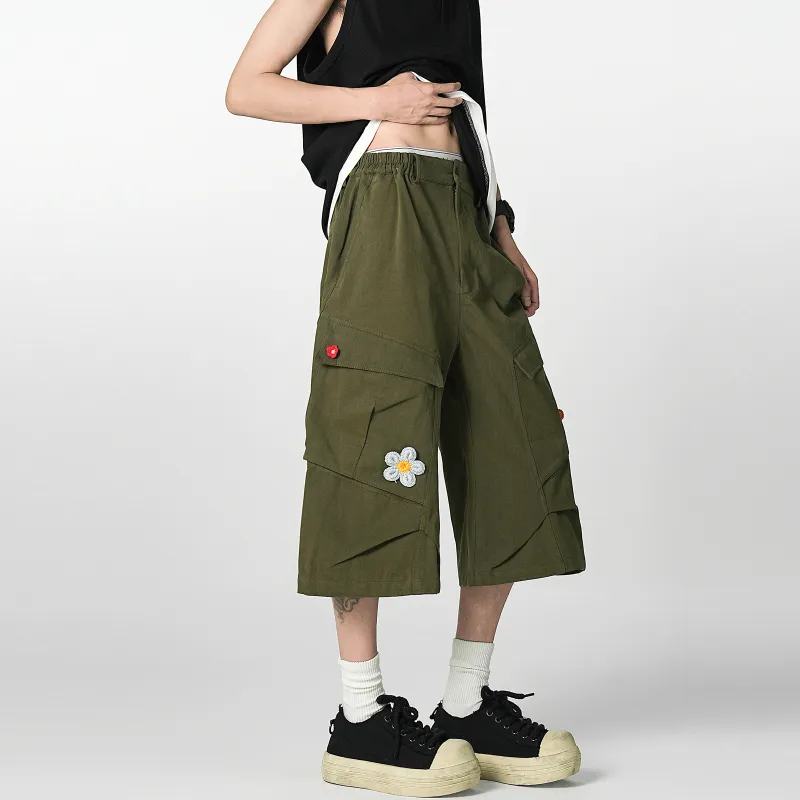 TIRED Cargo Shorts Unisex-4