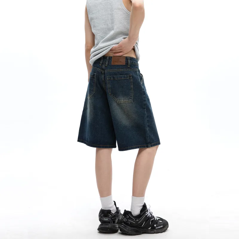 TIRED Denim Shorts Unisex-22