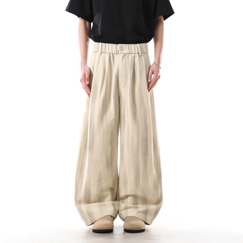 TIRED Casual Pants Unisex Khaki-2