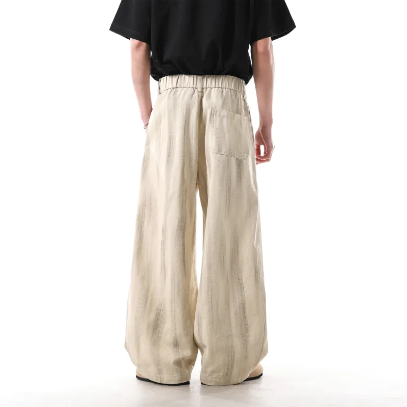 TIRED Casual Pants Unisex Khaki-6