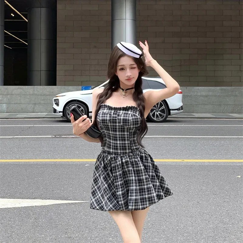 QYPRF Sleeveless Dresses Women's-2