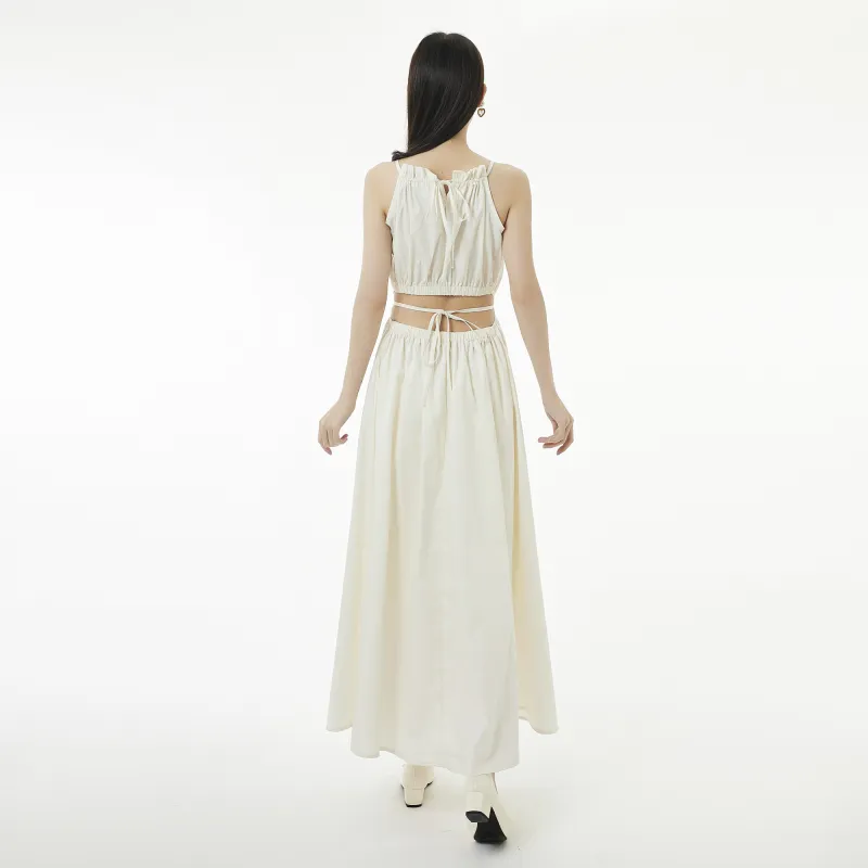 QYPRF Sleeveless Dresses Women's-5