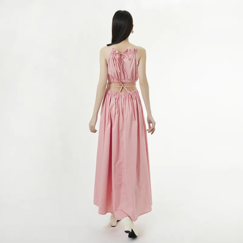 QYPRF Sleeveless Dresses Women's-8
