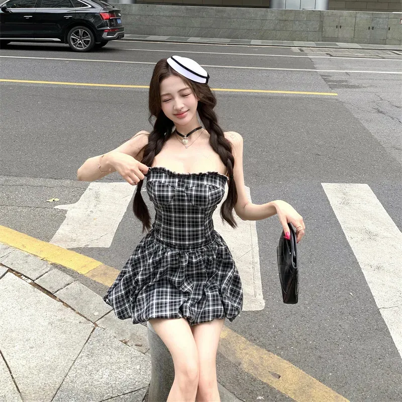 QYPRF Sleeveless Dresses Women's-11