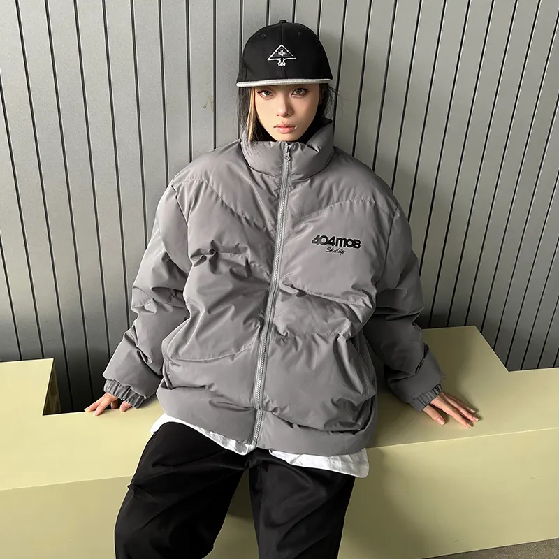 404MOB GANG Puffer Jacket Unisex-21