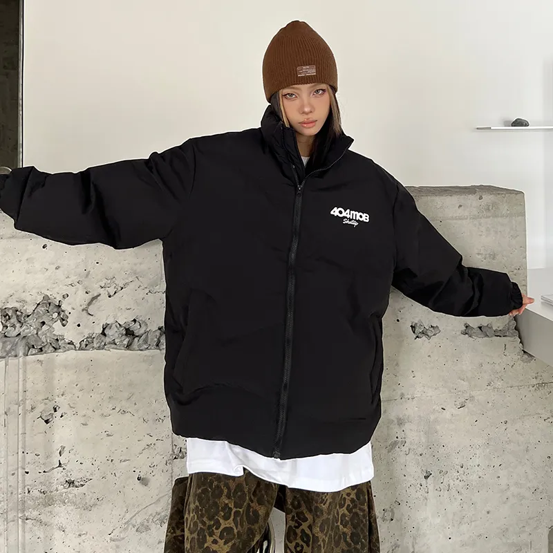 404MOB GANG Puffer Jacket Unisex-2