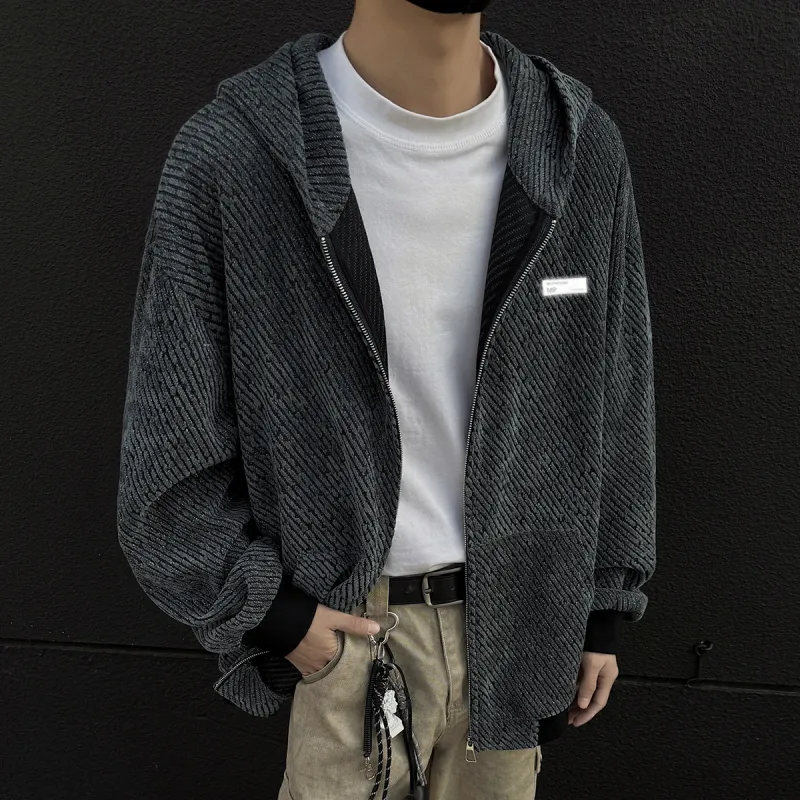 MEIPIN TANG Sweatshirt Unisex Gray-4