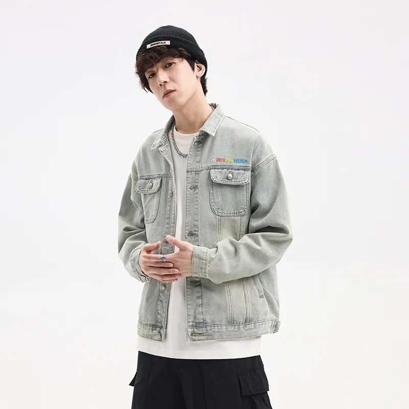 MEIPIN TANG Denim Jacket Unisex-3