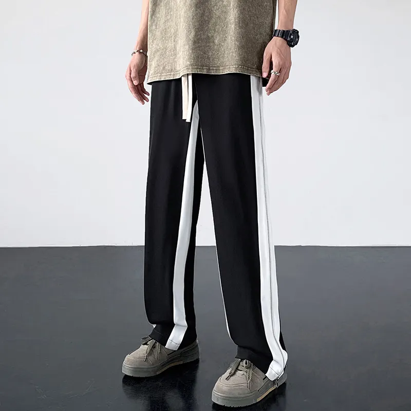 MEIPIN TANG Cargo Pants Unisex Black-3