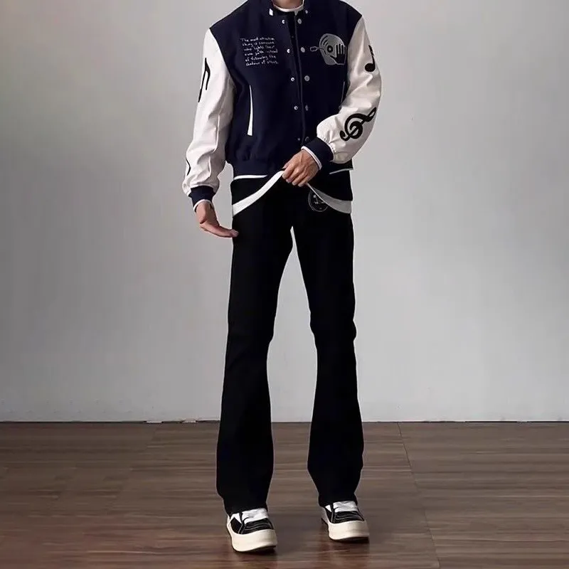 MEIPIN TANG Jeans Unisex Black-3