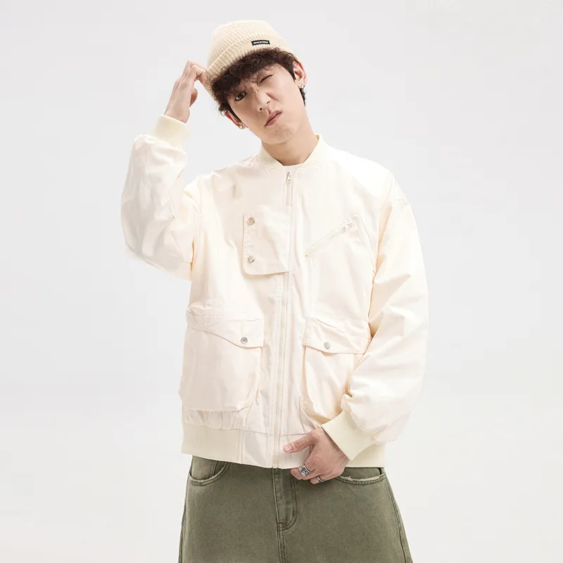 MEIPIN TANG Baseball Jacket Unisex-14