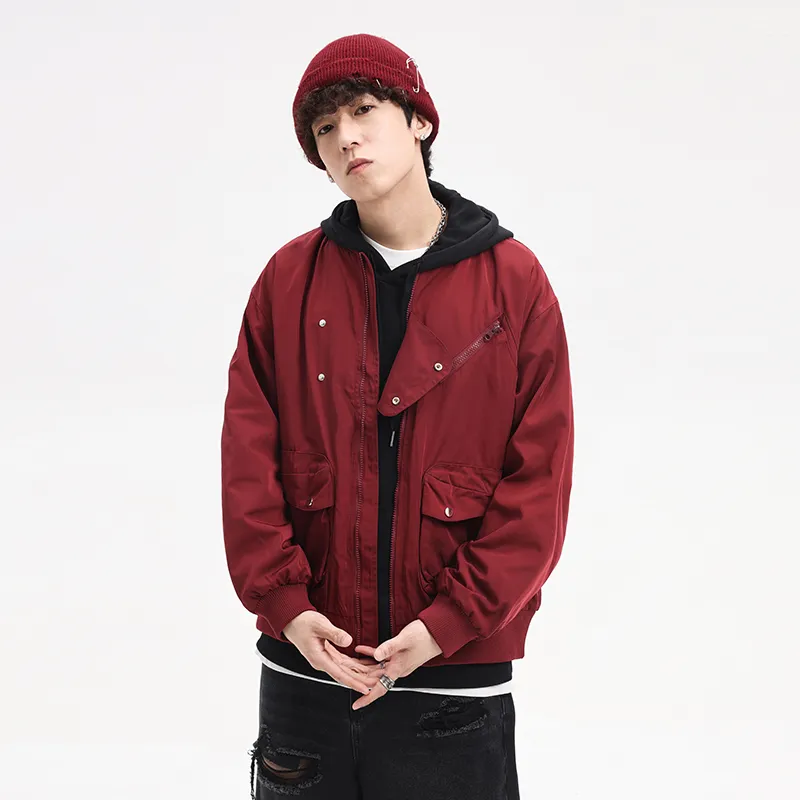 MEIPIN TANG Baseball Jacket Unisex-2