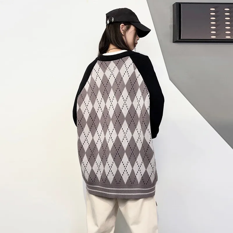 MEIPIN TANG Fall Winter Sweater Korean Style Unisex-4