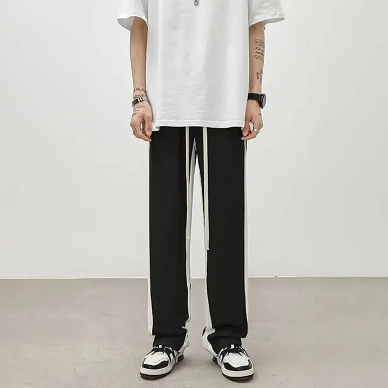 MEIPIN TANG Knitted Sweatpants Unisex-3