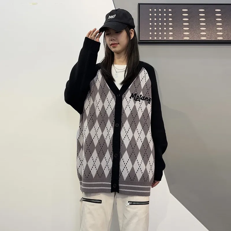 MEIPIN TANG Fall Winter Sweater Korean Style Unisex-3