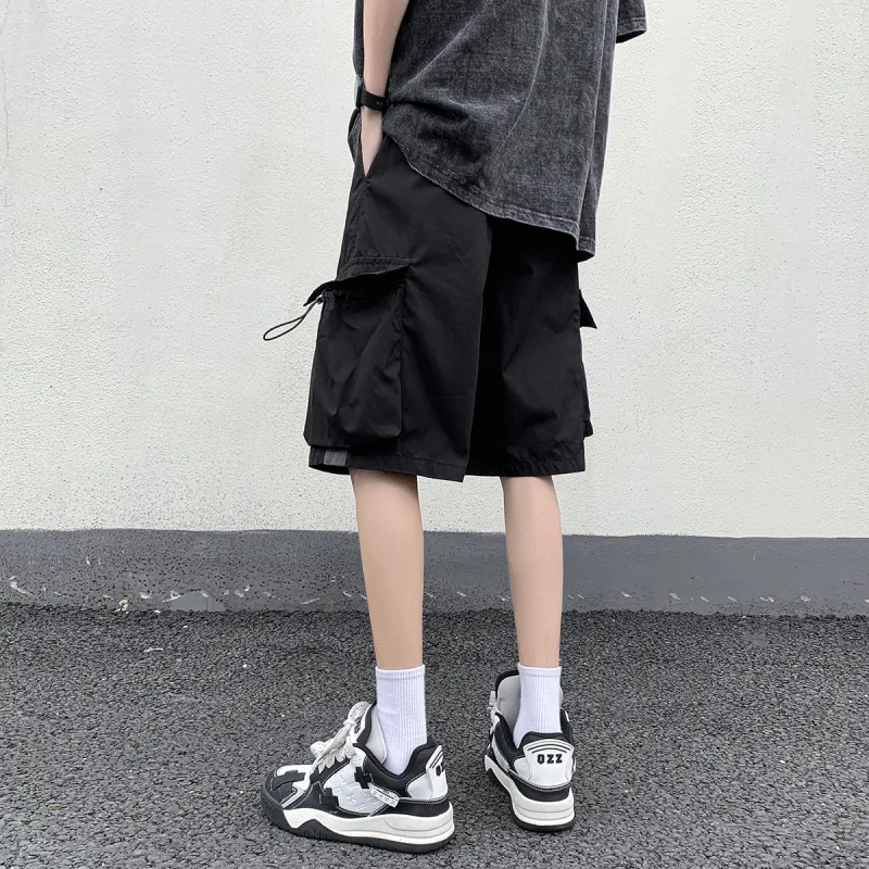 Ganbostore Cargo Shorts Unisex-11