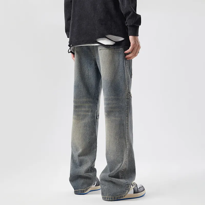 MEIPIN TANG Jeans Unisex-9