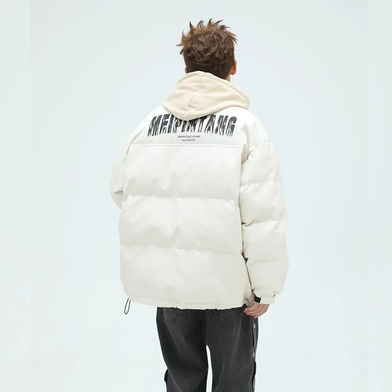 MEIPIN TANG Puffer Jacket Coat Korean Style Unisex-3