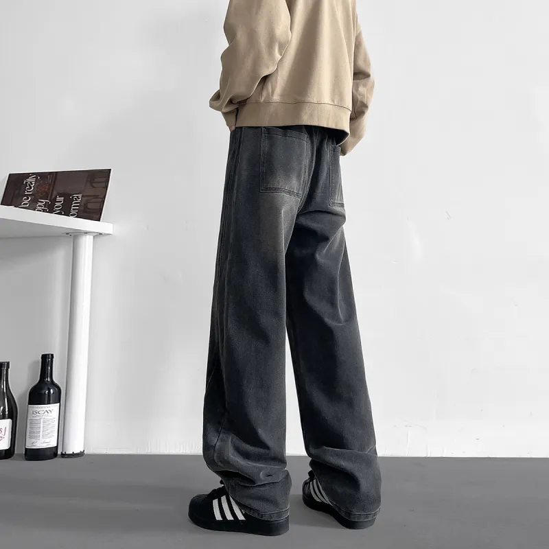 MEIPIN TANG Jeans Unisex-3