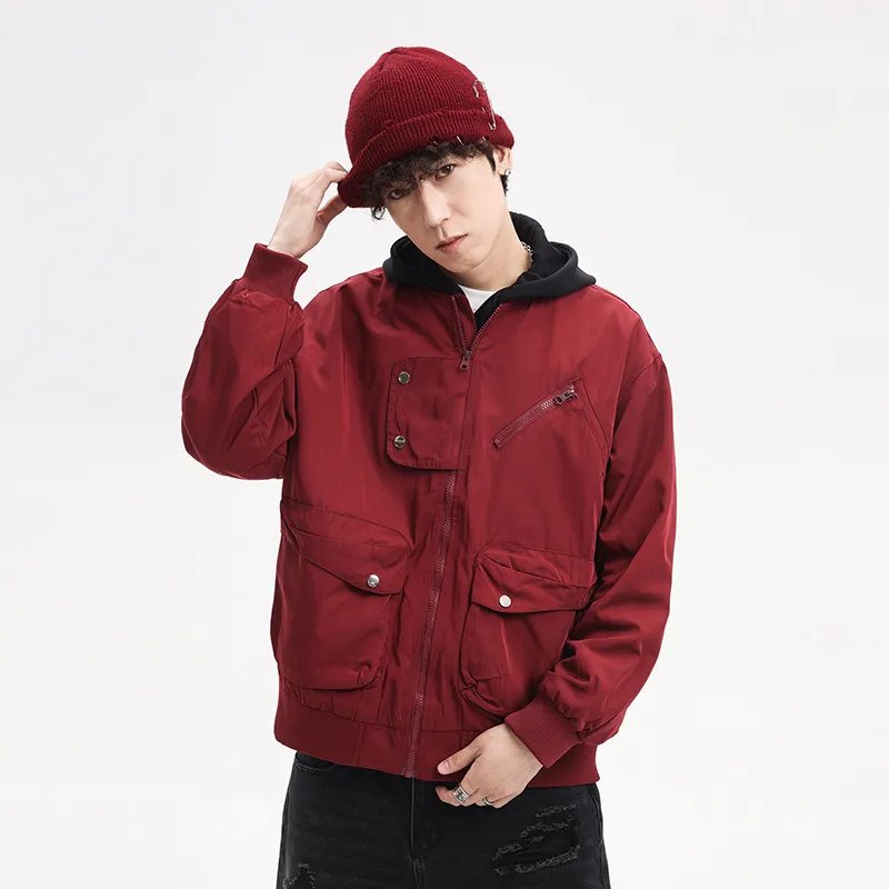 MEIPIN TANG Baseball Jacket Unisex-4