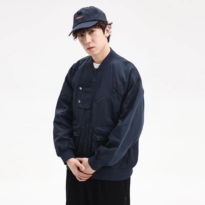 MEIPIN TANG Baseball Jacket Unisex-9