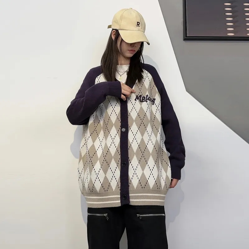 MEIPIN TANG Fall Winter Sweater Korean Style Unisex-8