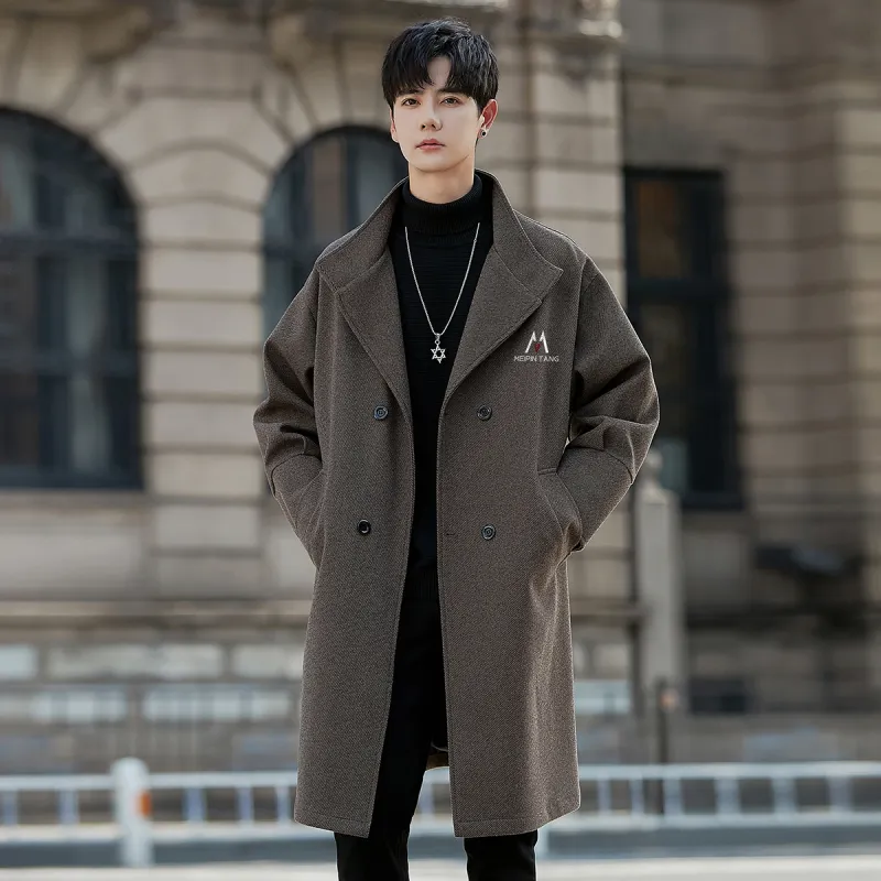 MEIPIN TANG Trench Coats Unisex-8
