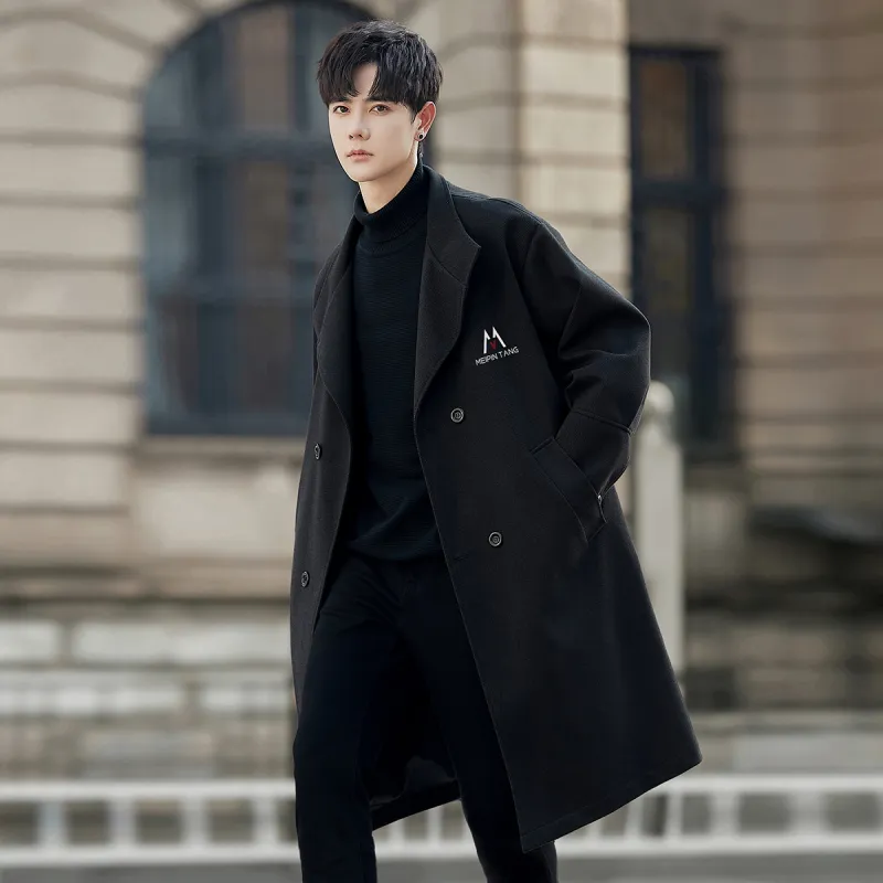 MEIPIN TANG Trench Coats Unisex-3