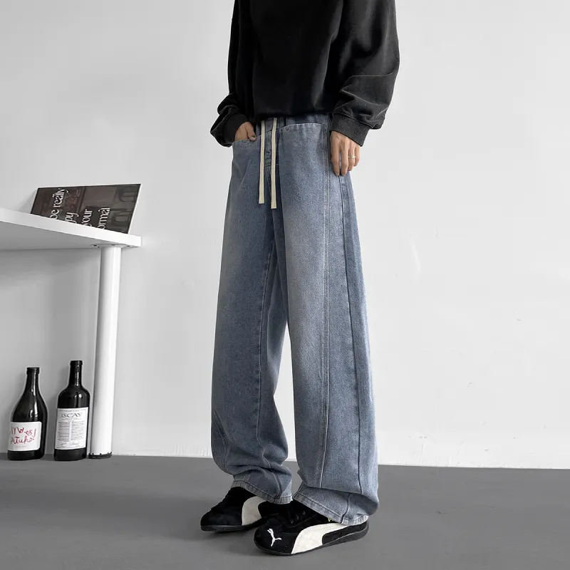 MEIPIN TANG Jeans Unisex-5