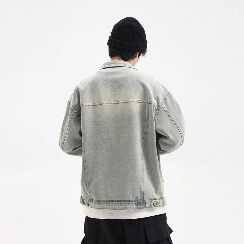 MEIPIN TANG Denim Jacket Unisex-4