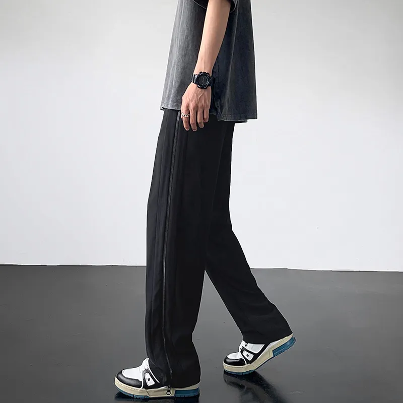 MEIPIN TANG Cargo Pants Unisex Black-7