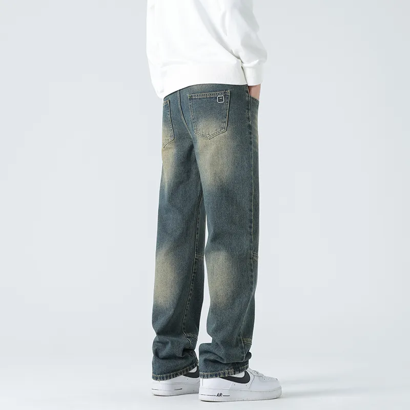 MEIPIN TANG Jeans Unisex-11