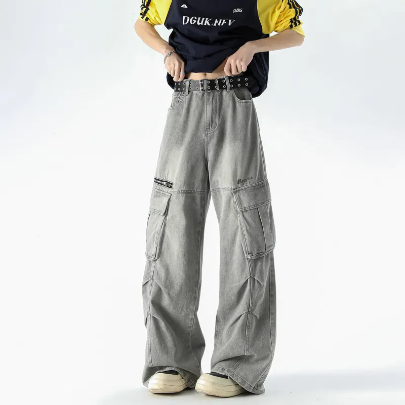 MEIPIN TANG Jeans Unisex-16