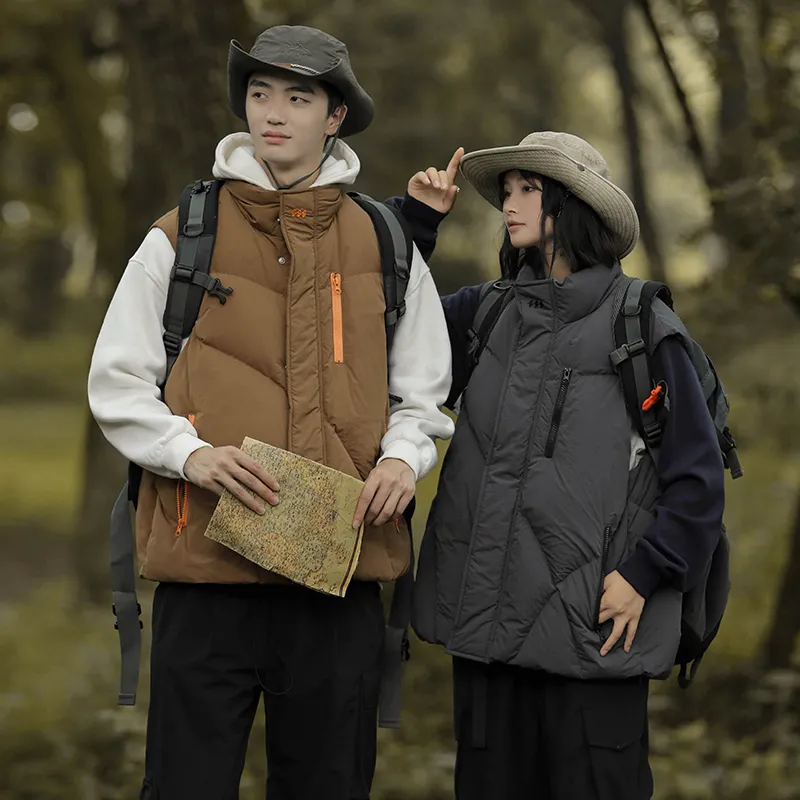 MEIPIN TANG Fall Winter Vest Korean Style Unisex-7