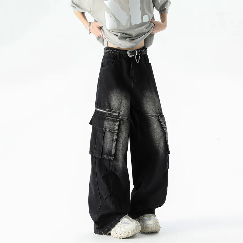 MEIPIN TANG Jeans Unisex-2