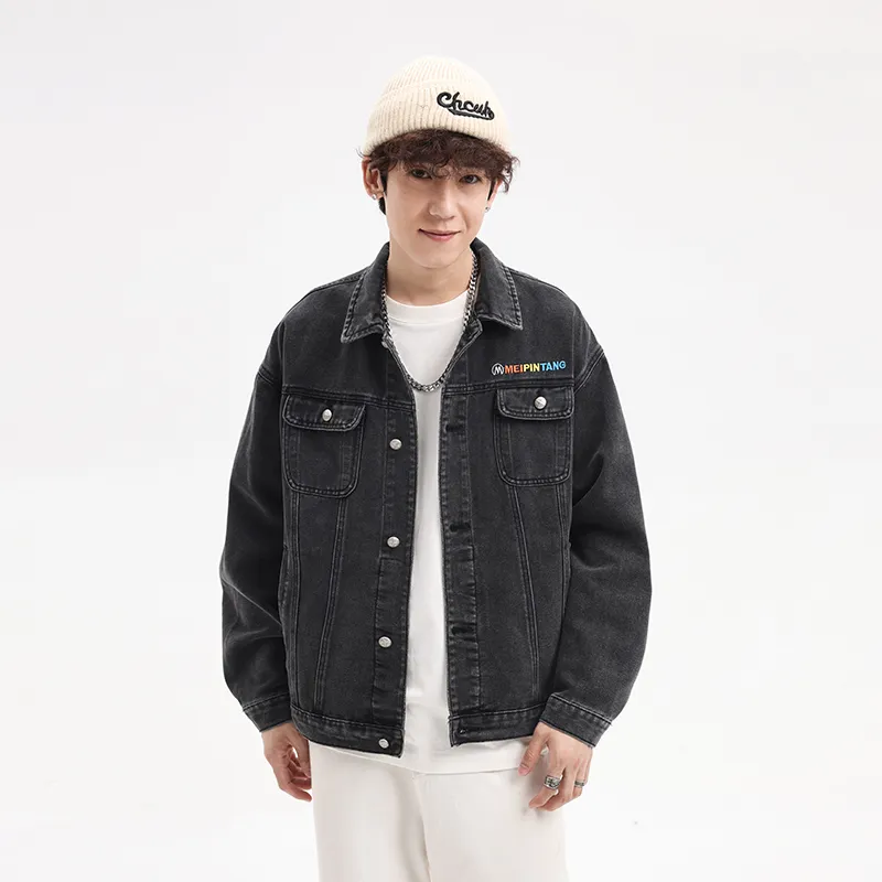 MEIPIN TANG Denim Jacket Unisex-8