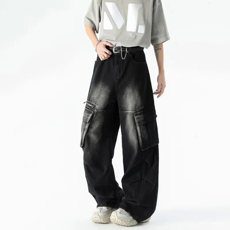 MEIPIN TANG Jeans Unisex-5