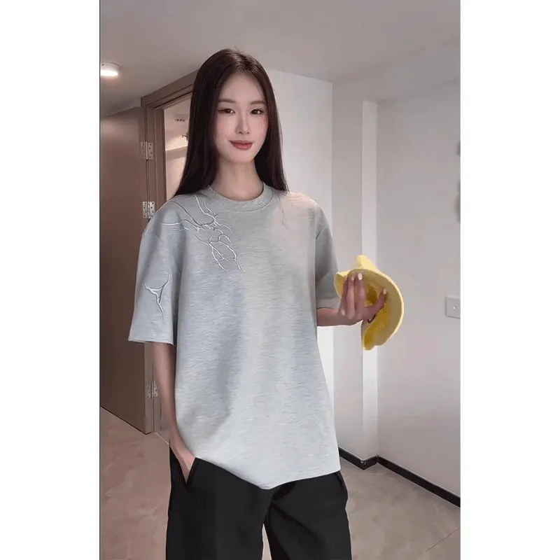 NOWSTIME T Shirts Unisex Gray-3