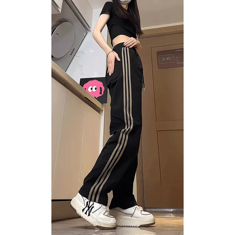 NOWSTIME Casual Pants Unisex Ink Black-2