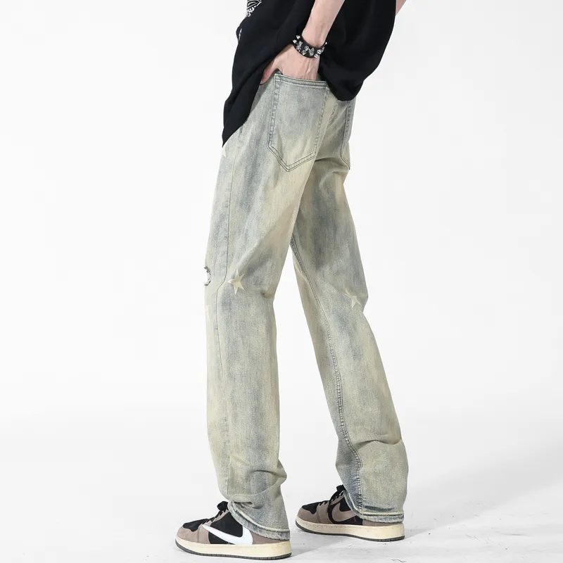 NOWSTIME Jeans Unisex Light Blue-4