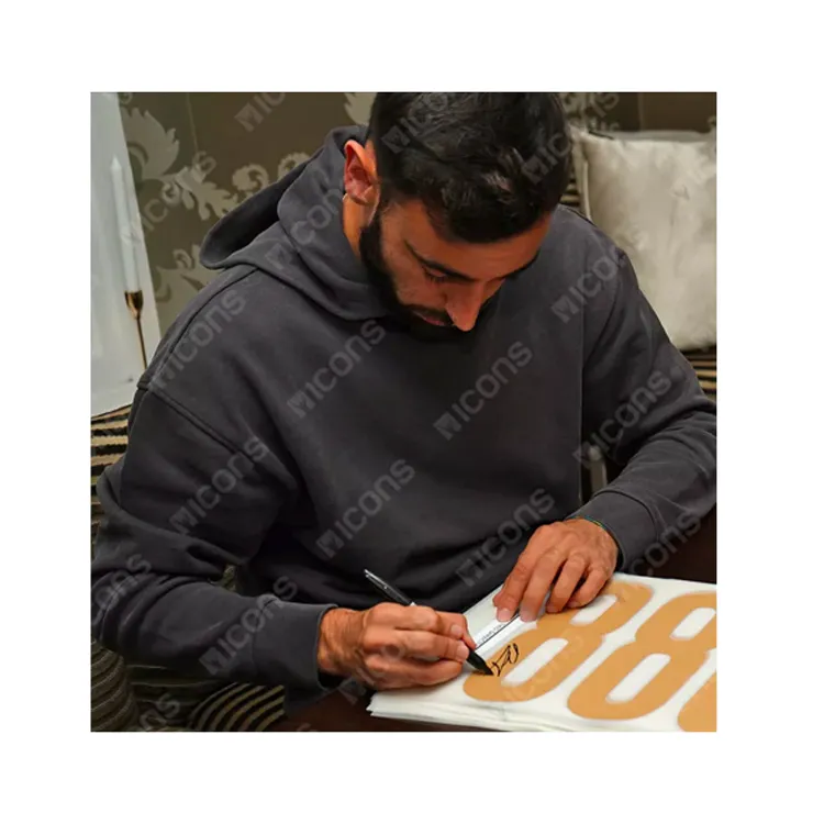 Three For Team Portugal Jersey Exquisite Mounting, Outer Frame Approx. 65x85cm Icons Certificate Unisex-3