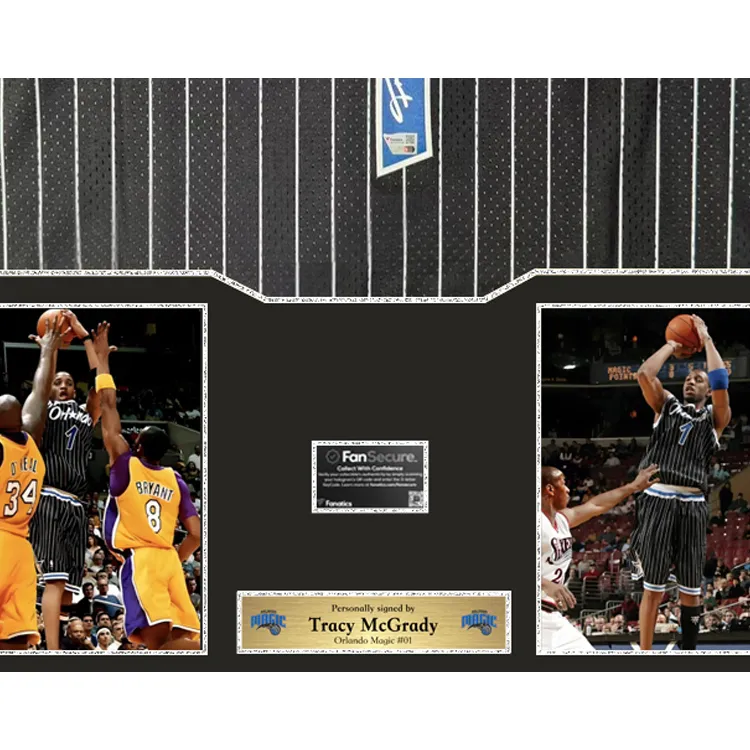 Three For Orlando Magic Basketball Fan Supplies Exquisite Mounting, Outer Frame Approx. 78x98cm Black-2