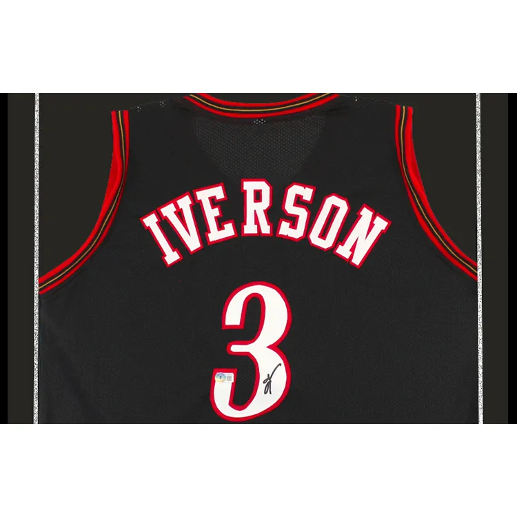 Three For Basketball Fan Supplies Beckett Authentication Framed Black Unisex-1